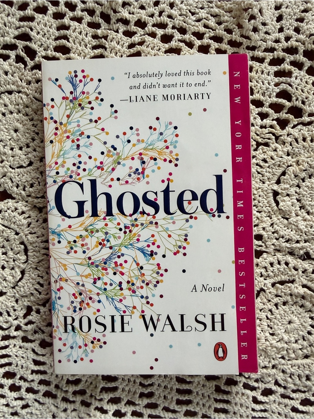 Rosie Walsh Ghosted (Pink Accent) – Paperback Novel